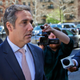 Michael Cohen arrives at federal court in New York, Thursday, April 26, 2018.